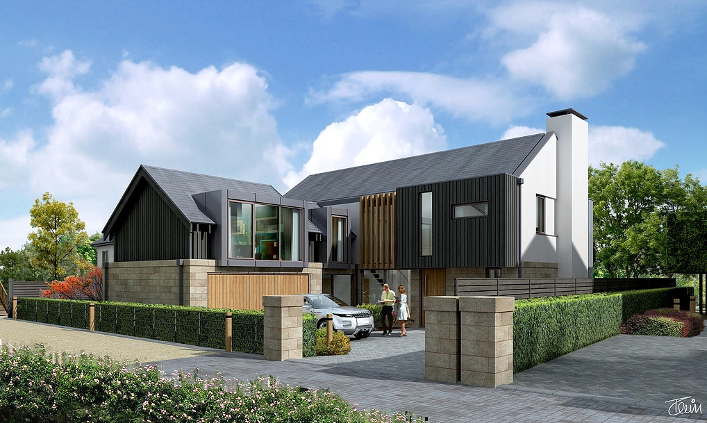 Three Bespoke Houses, Rossett Green Lane, Harrogate NJ Architects