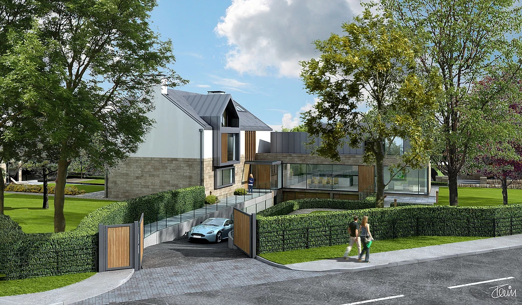 Three Bespoke Houses, Rossett Green Lane, Harrogate NJ Architects