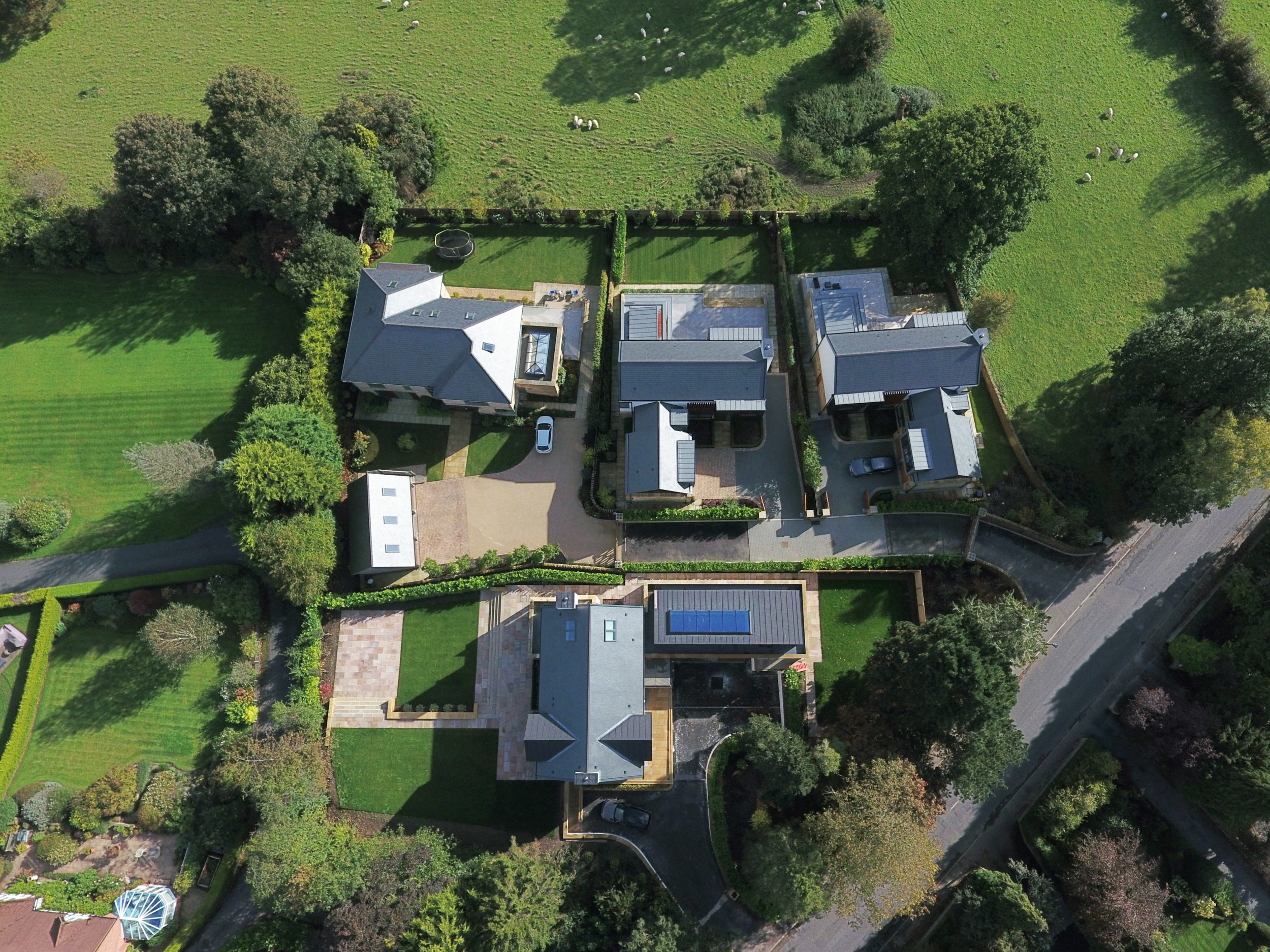 Three Bespoke Houses, Rossett Green Lane, Harrogate NJ Architects