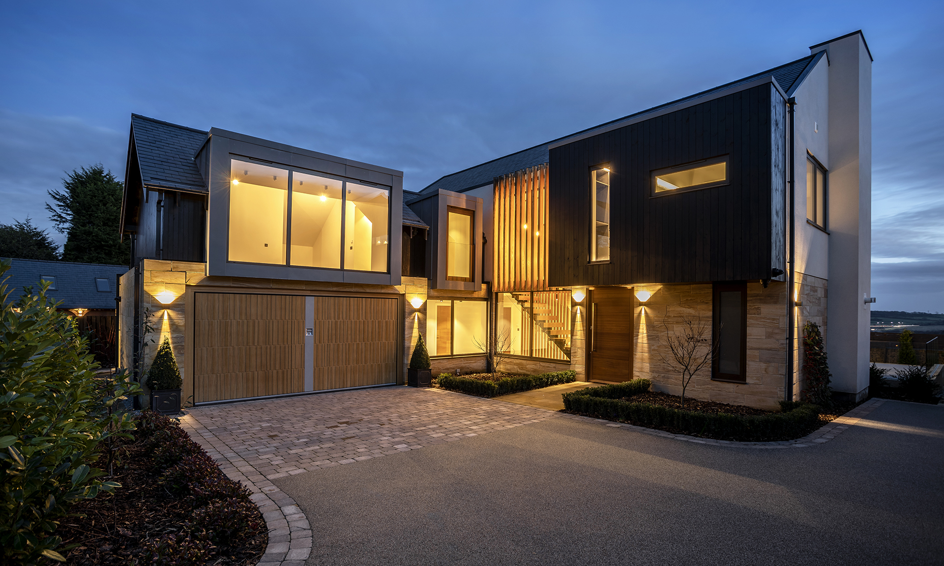 Three Bespoke Houses, Rossett Green Lane, Harrogate NJ Architects